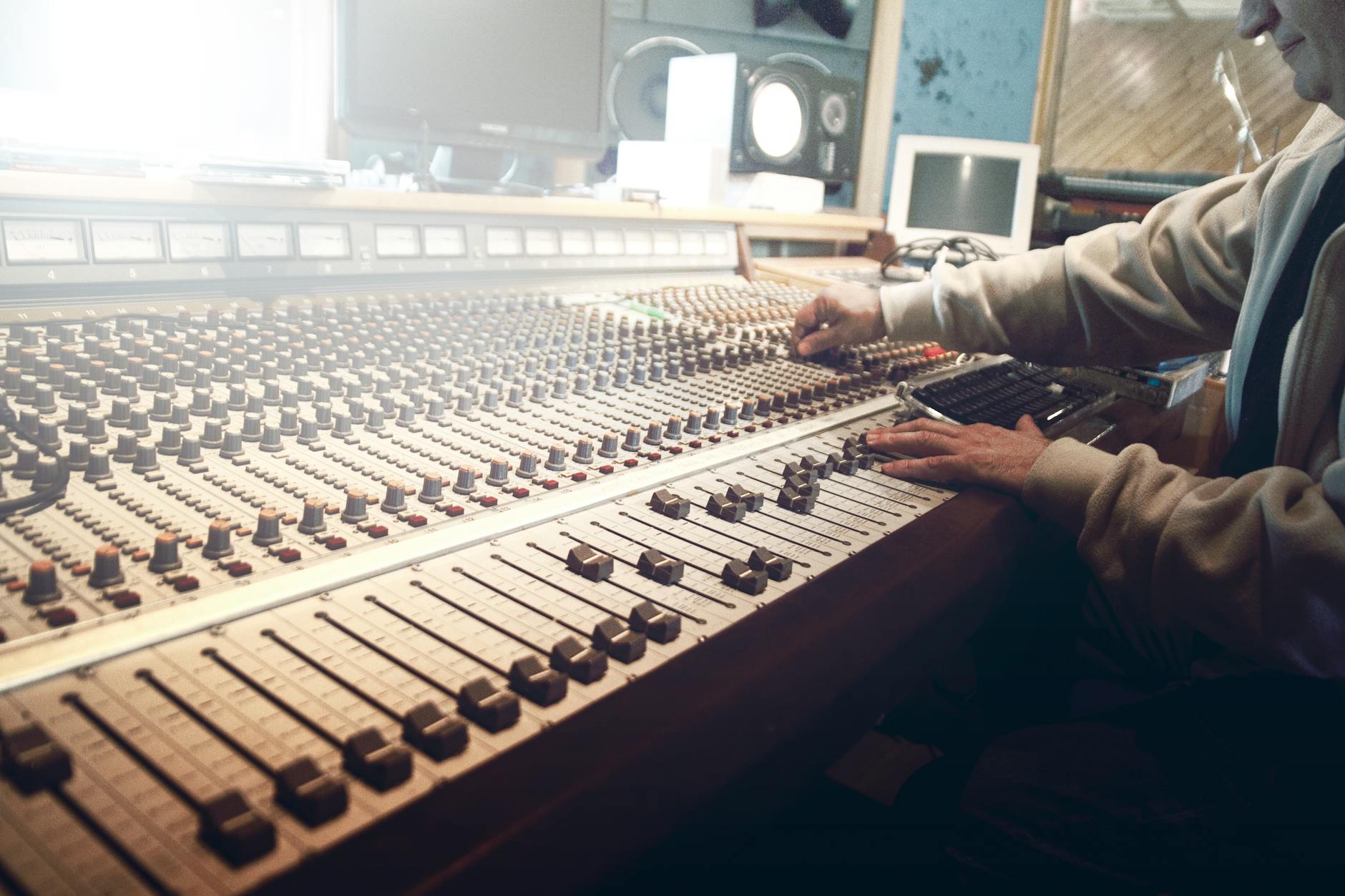 Video to audio conversion workflow showing format options