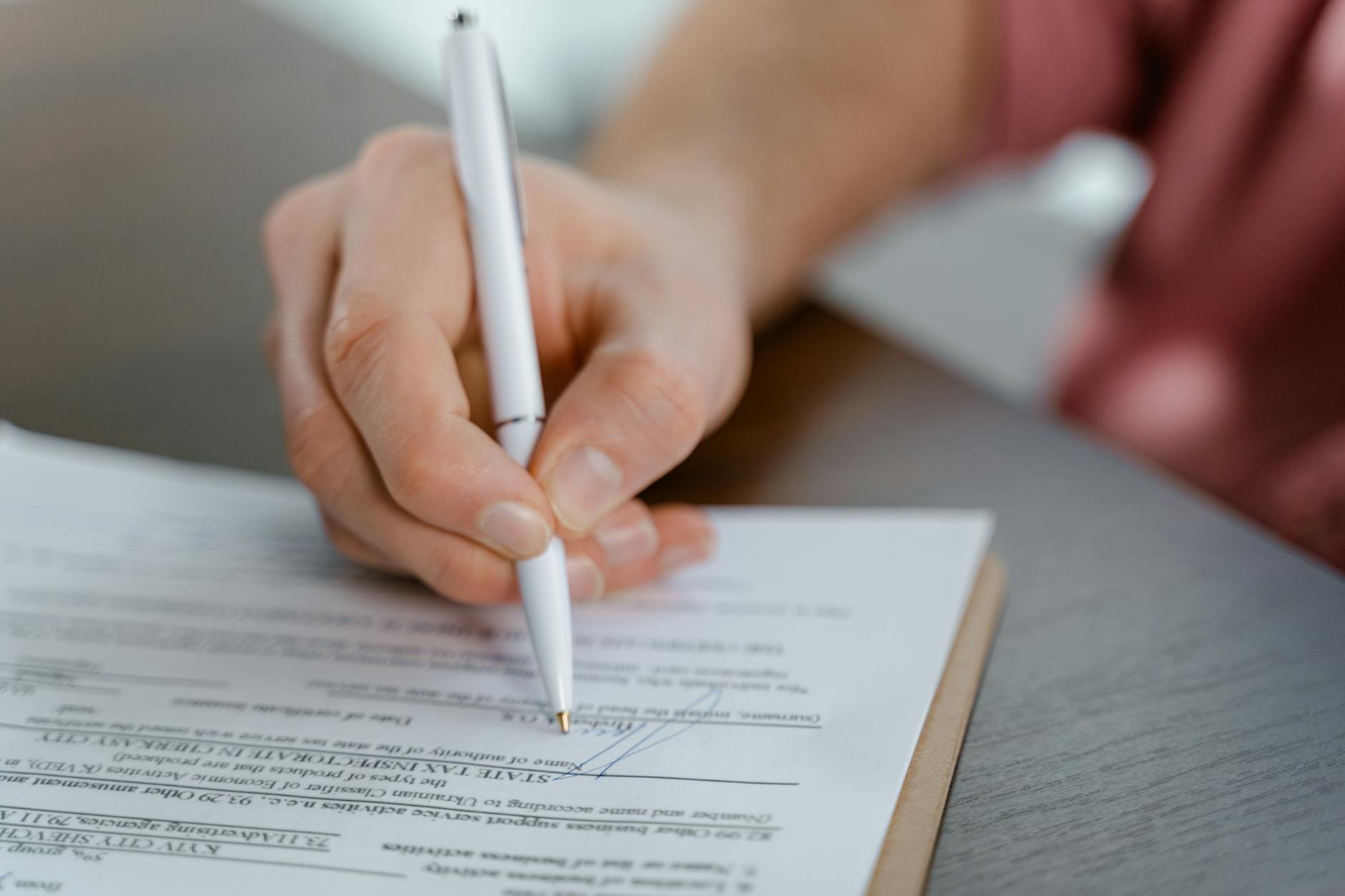 Signing a PDF document online